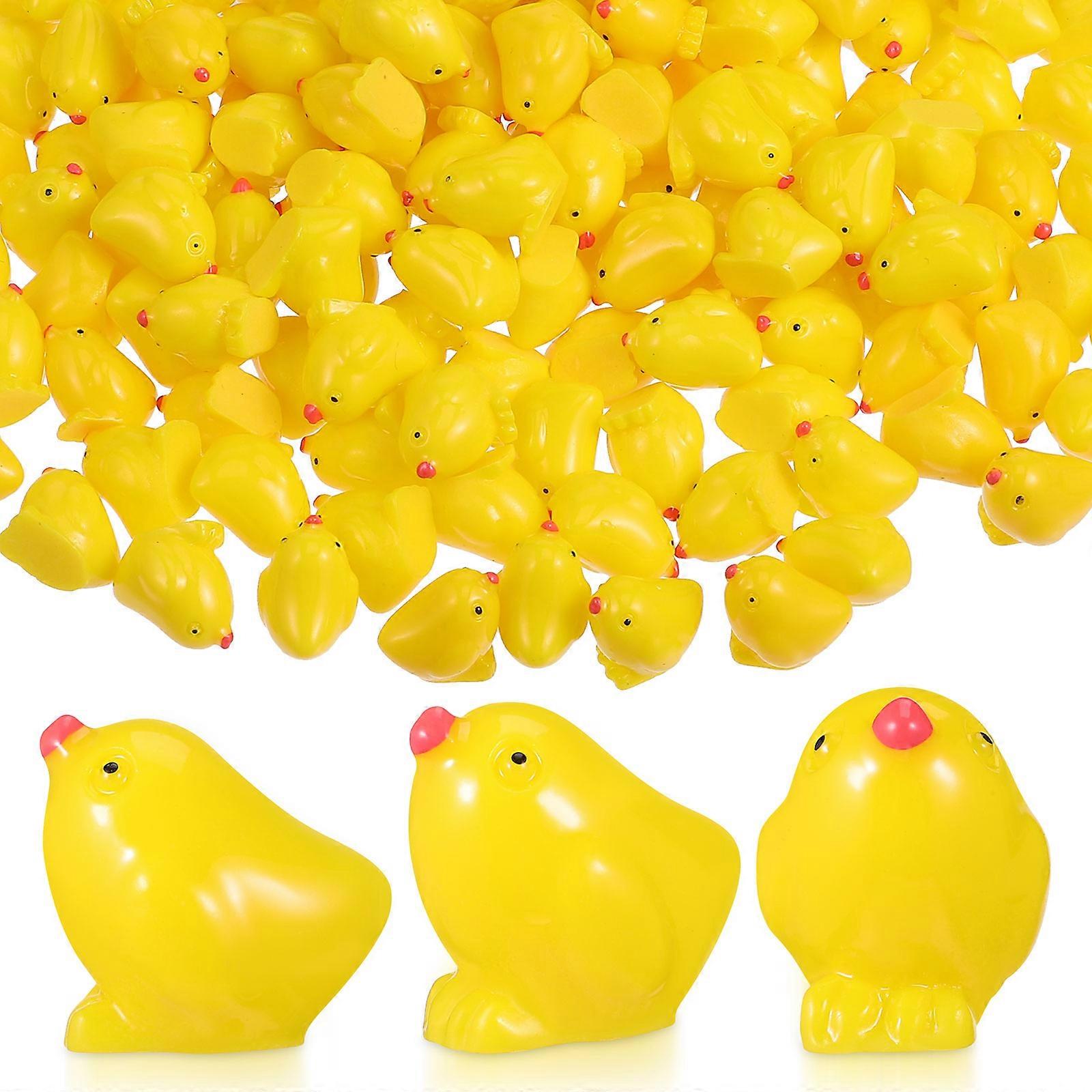 It sounds like you're describing a product listing for **mini resin chickens**—adorable tiny figurines perfect for miniature gardens, terrariums, or