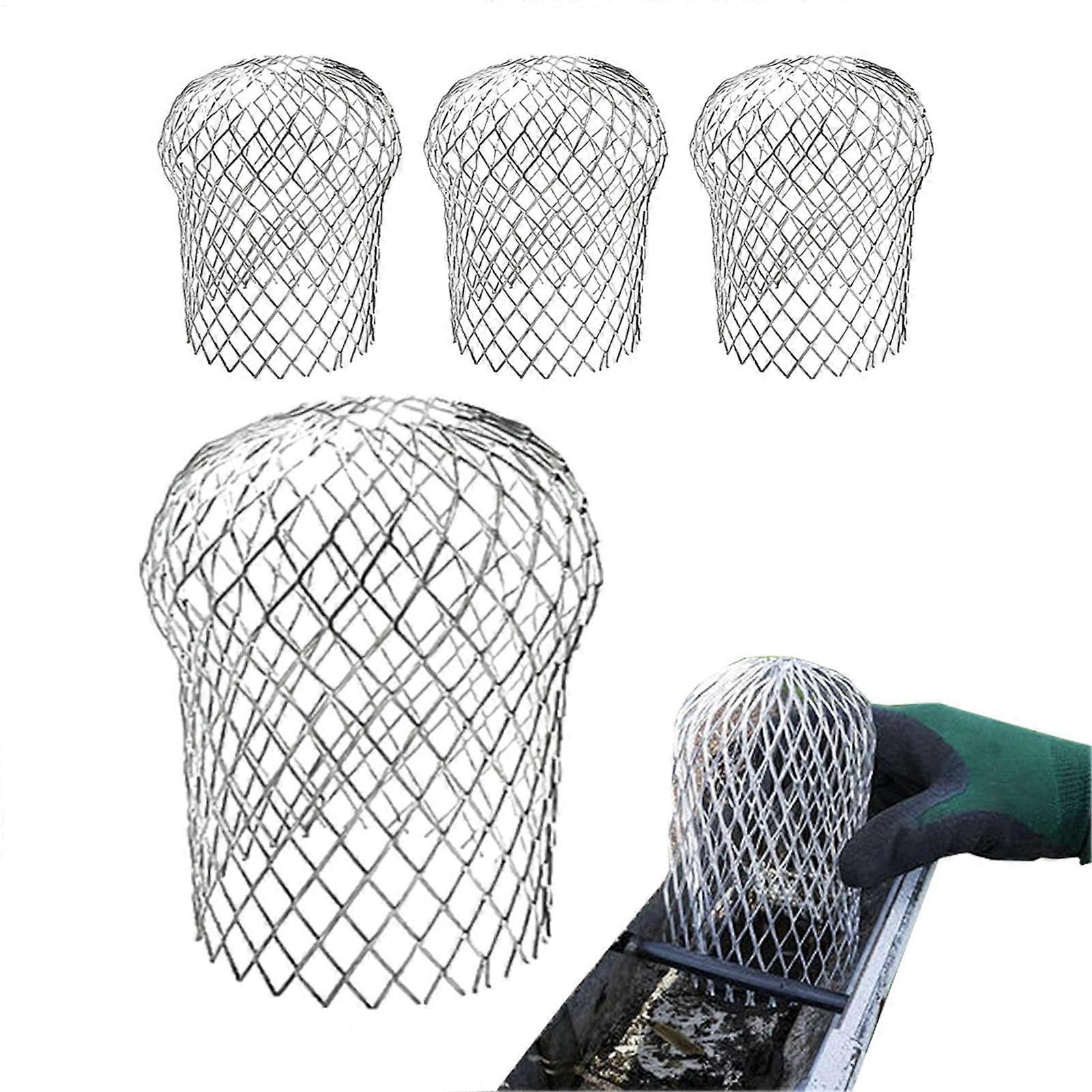 Expandable Downpipe Protection for Gutters, Filter Sieve, Rustproof, Waterproof, Easy Installation, Prevents Blockages 3 Inches