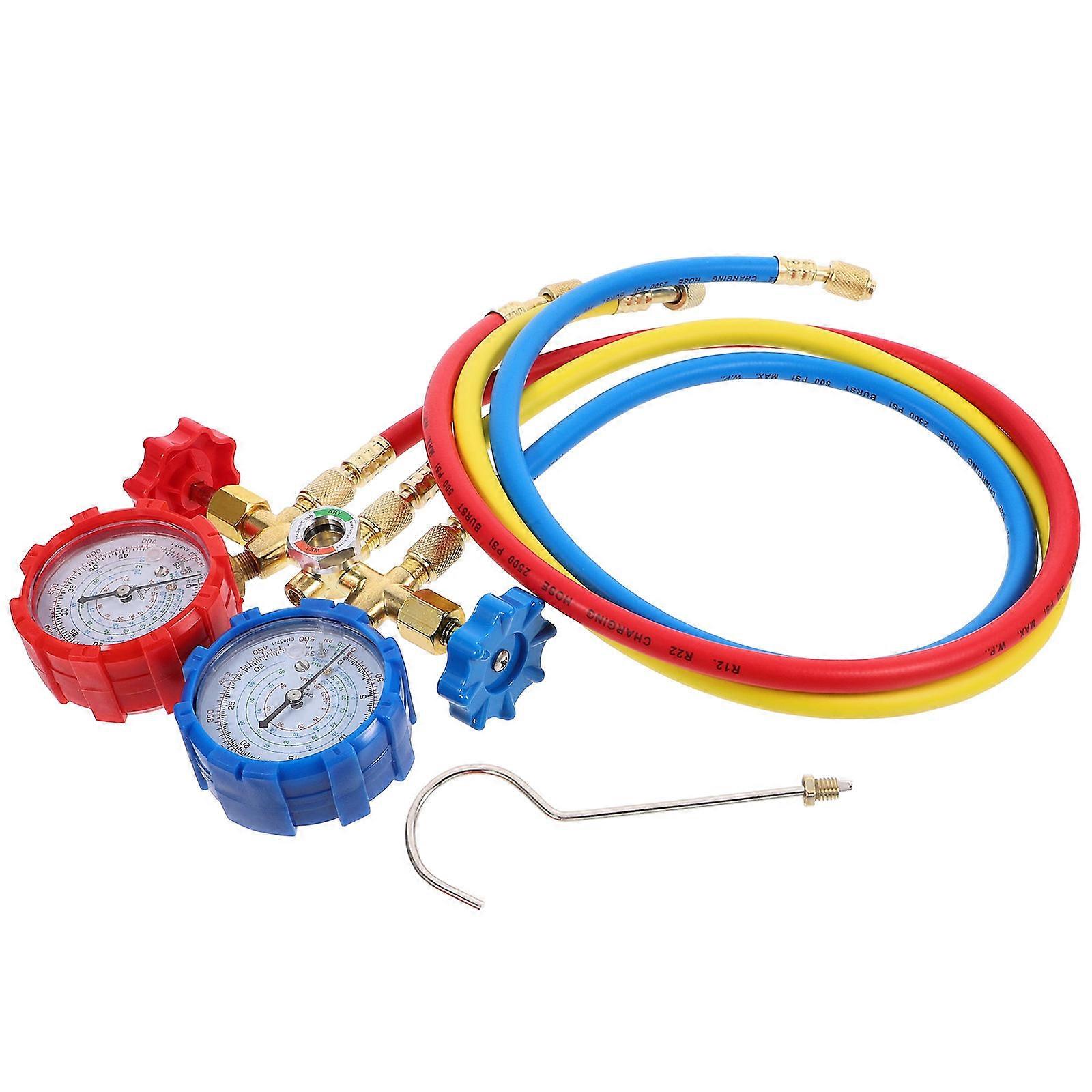 Refrigerant Filling Hose Set for Car Air Conditioner – Durable, Easy to Install, Safe and Environmental Friendly High Performance Tube for Vehicle AC