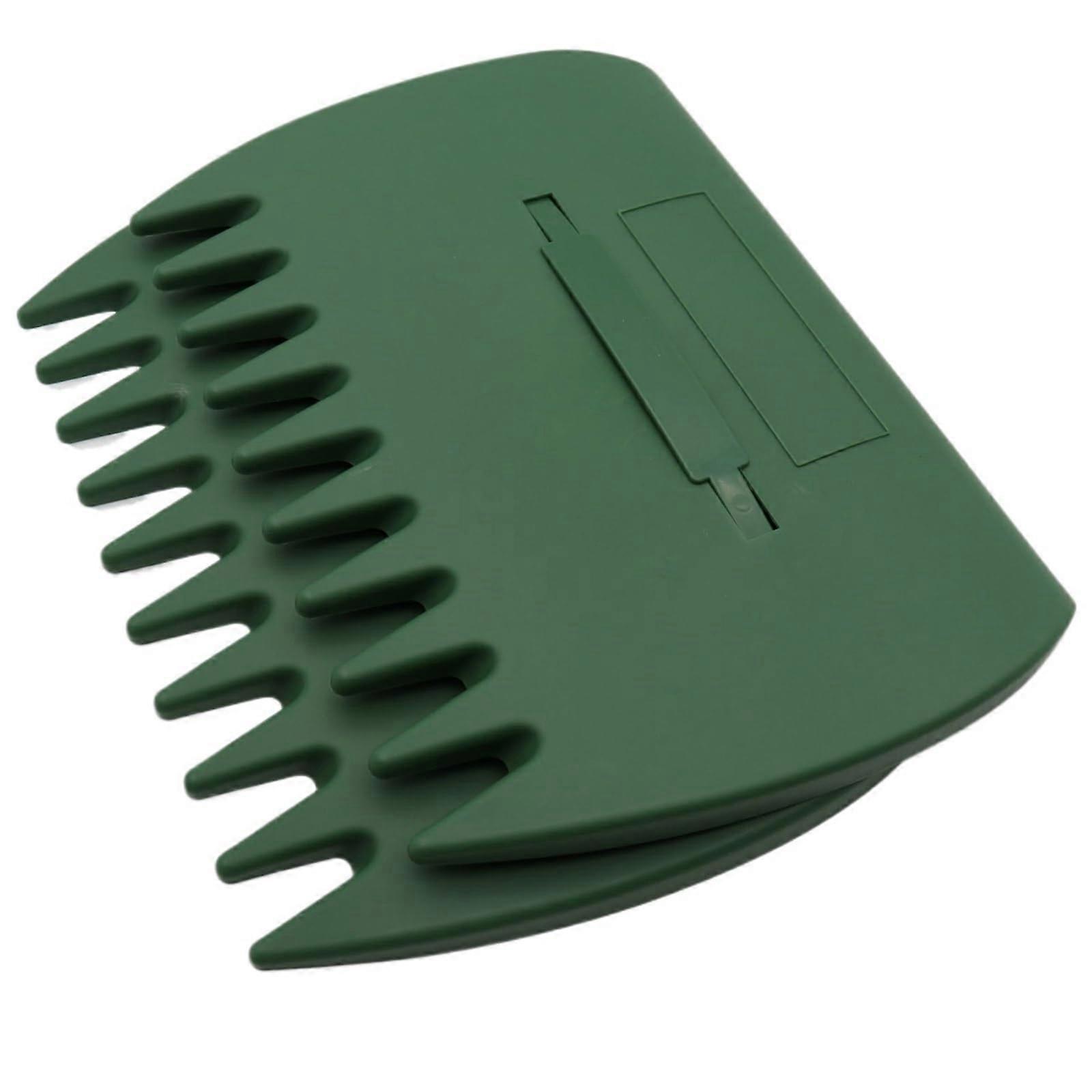 Leaf Grabber, Ergonomic Leaf Shovel for Hands, Garden Large Capacity Leaf Scoops, Leaf Picker (Green2)