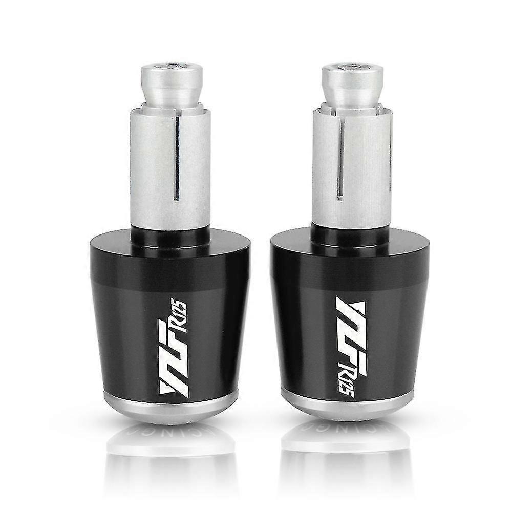 ينتهي شريط مقبض الدراجة النارية لياماها Yzfr125 Yzf-r125 2019 2020 2021 2022 22mm المقود المقابض كاب المضادة للاهتزاز سيلدر المقابس
