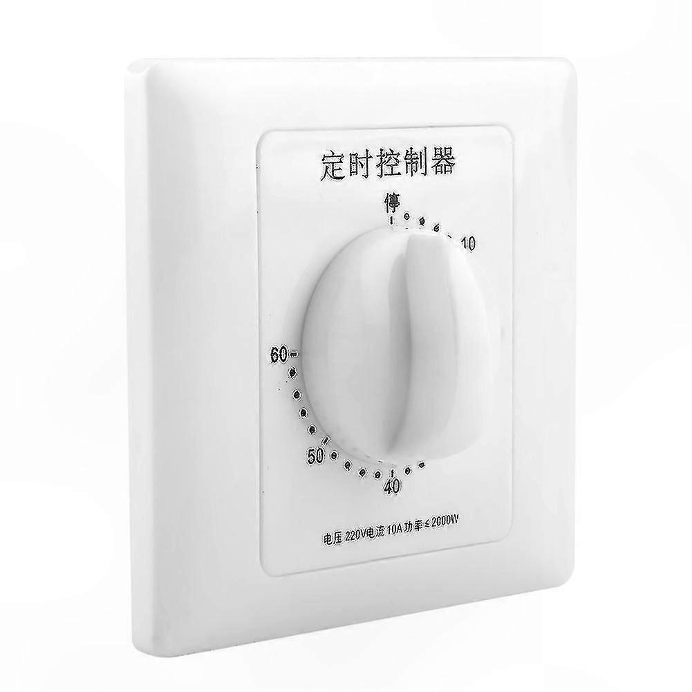 Mechanical Timer Switch for Water Pump, Fan, Heater, Lamp  220V, 60-Minute Cycle Control