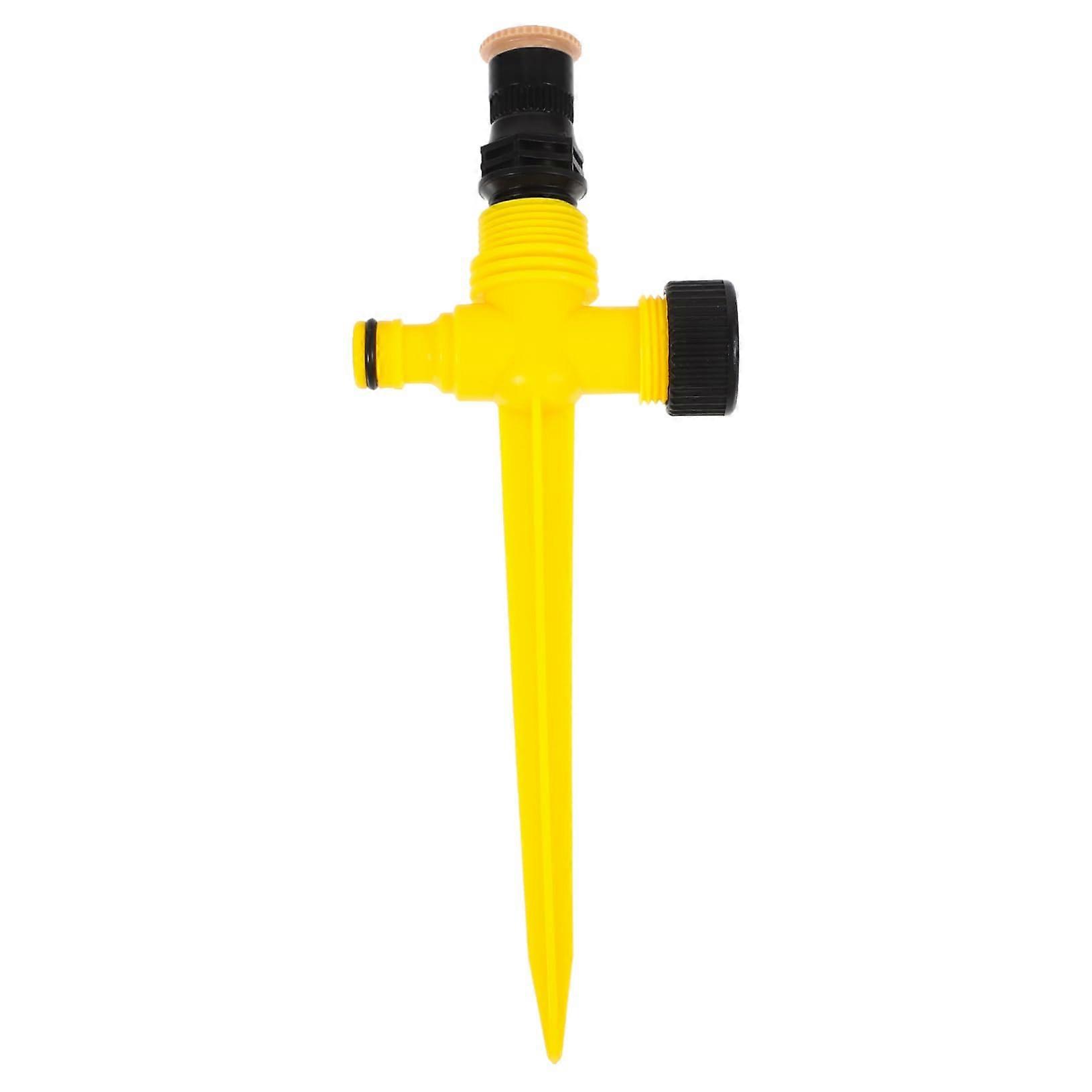 2pcs Adjustable Lawn Sprinkler Automatic Water Sprinkler Rotating Sprayer for Gardening