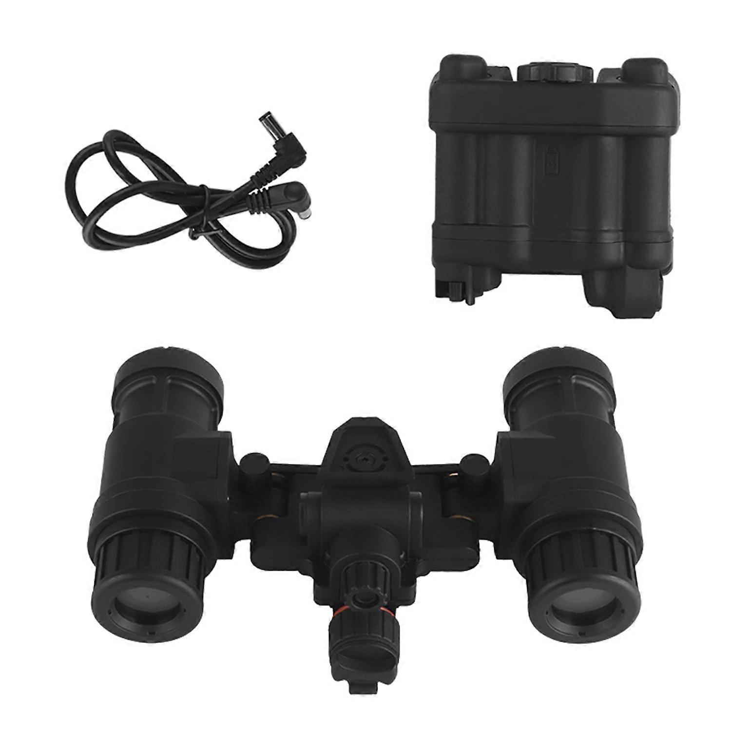 GPNVG 18 Tactical Binocular Night Vision Dummy Model,Tactical Helmet No Function NVG Model Kit for Cosplay Display Black AN/PVS31 Model