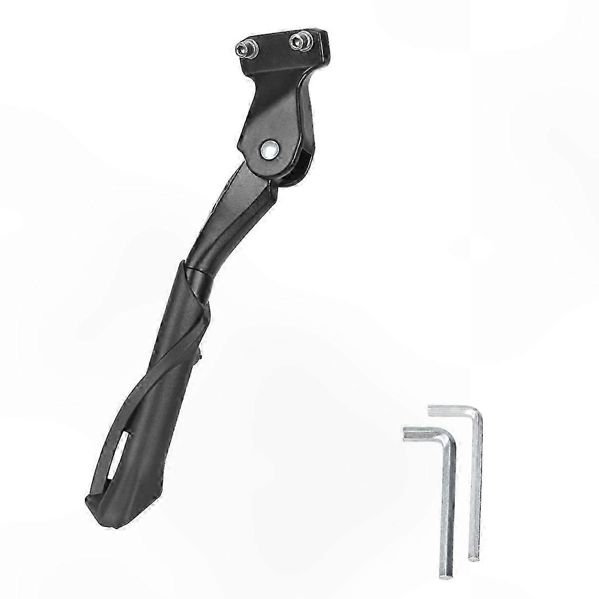 Adjustable Bicycle Kickstand for E-Bikes and Mountain Bikes, Durable Parking Support Rack Accessory