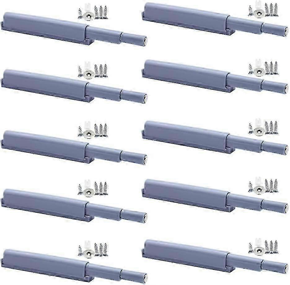 Door Closer Heilwiy Set Of 10 Push Buffer System Magnetic Door Closers Buffer Damper