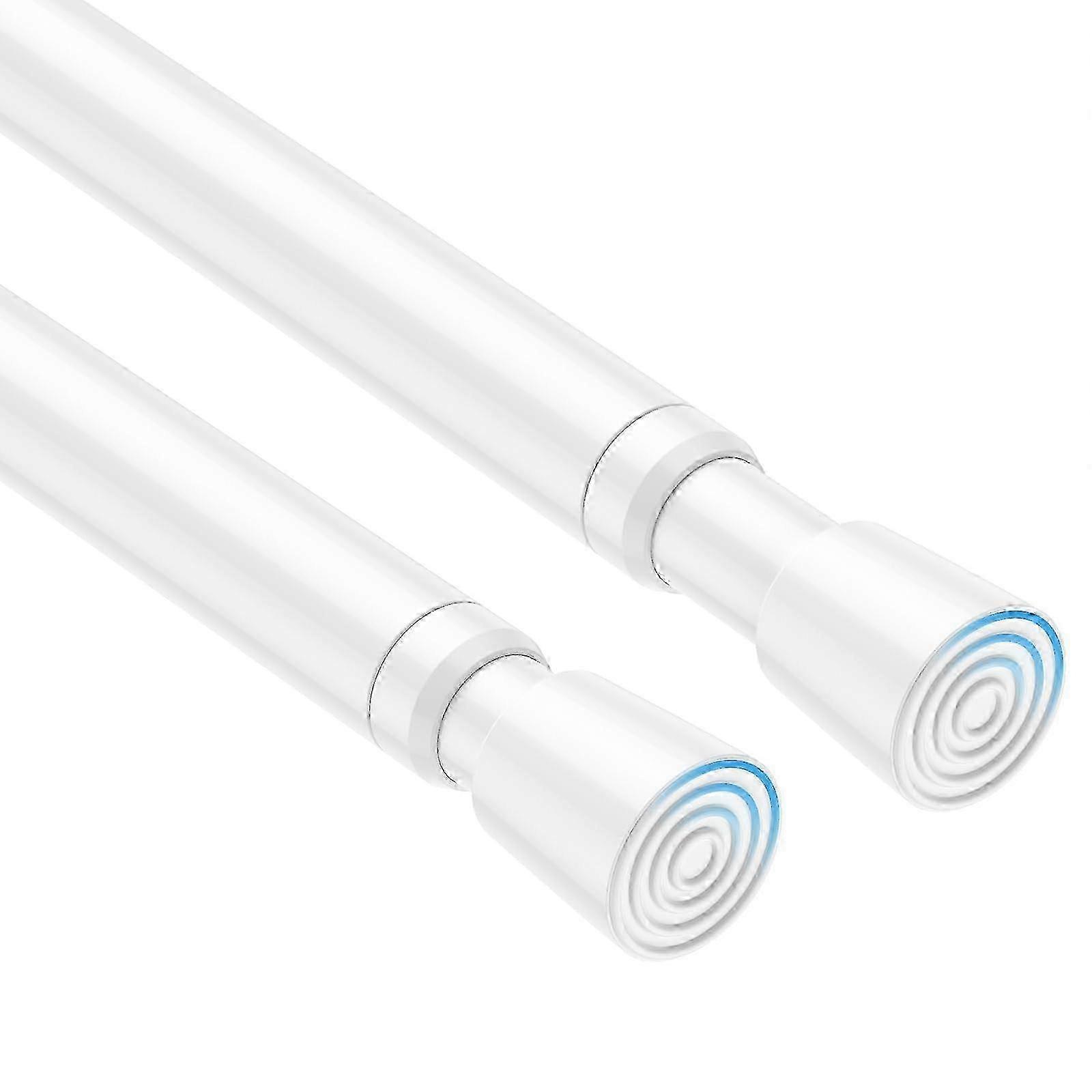 Adjustable Tension Curtain Rod for Windows 32 to 58 Inches Extendable for Various Sizes