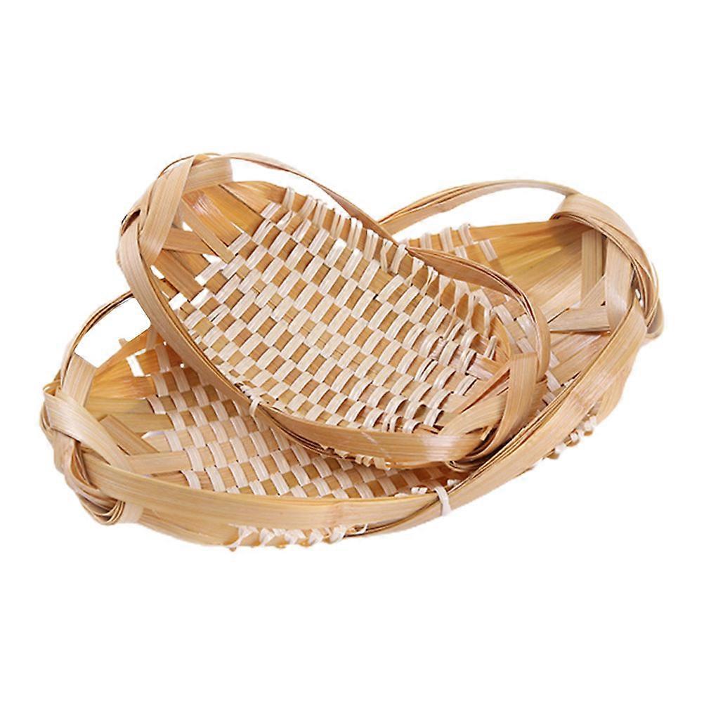 Basket for Storage 2Pcs Handmade Storage Containers