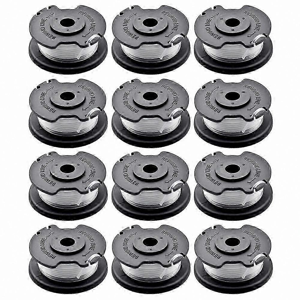 12 Pack Replacement Nylon Line Reels for Cordless Trimmer Models GE-CT 18/28 Li
