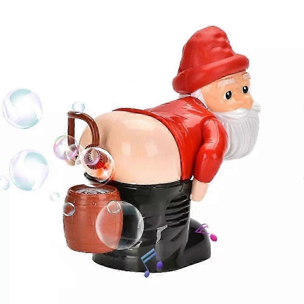 Electric Christmas bubble machine for outdoor play