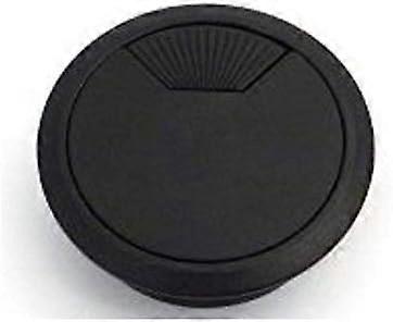 2 x Cable Grommets Black Cable Passage Diameter 60 mm,Yeurié