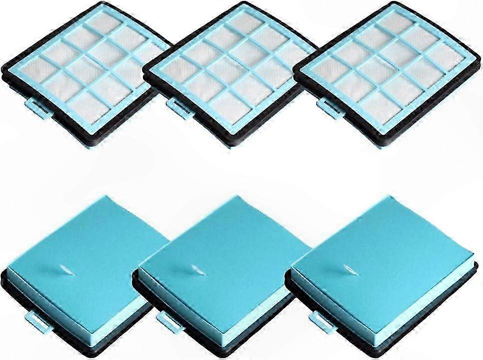 3-Pack Universal Vacuum Cleaner Filter for Multi-Use Cleaning Appliances