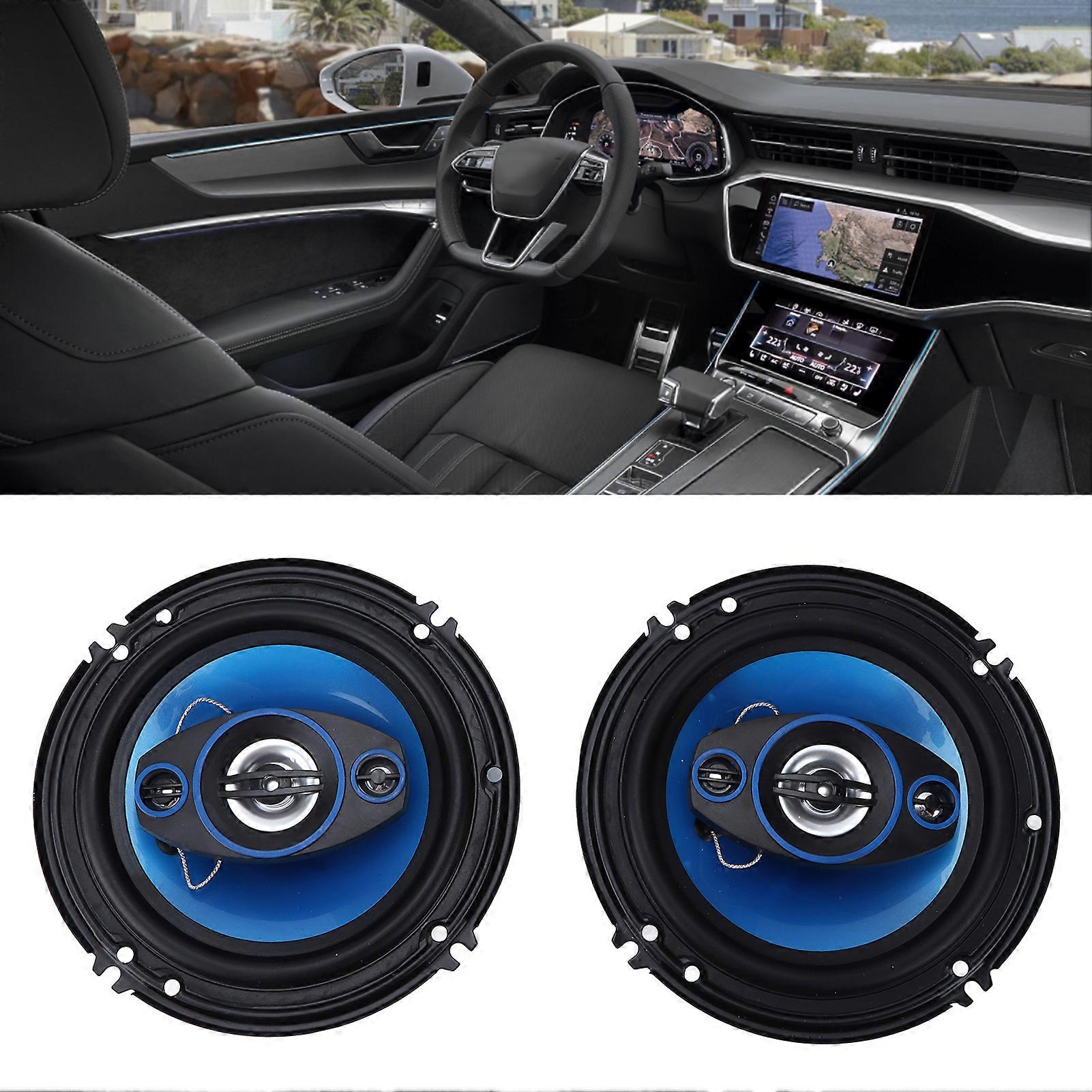 2PCS 6.5in 500W Car Speakers Full Range 90DB High Efficiency Loudspeaker