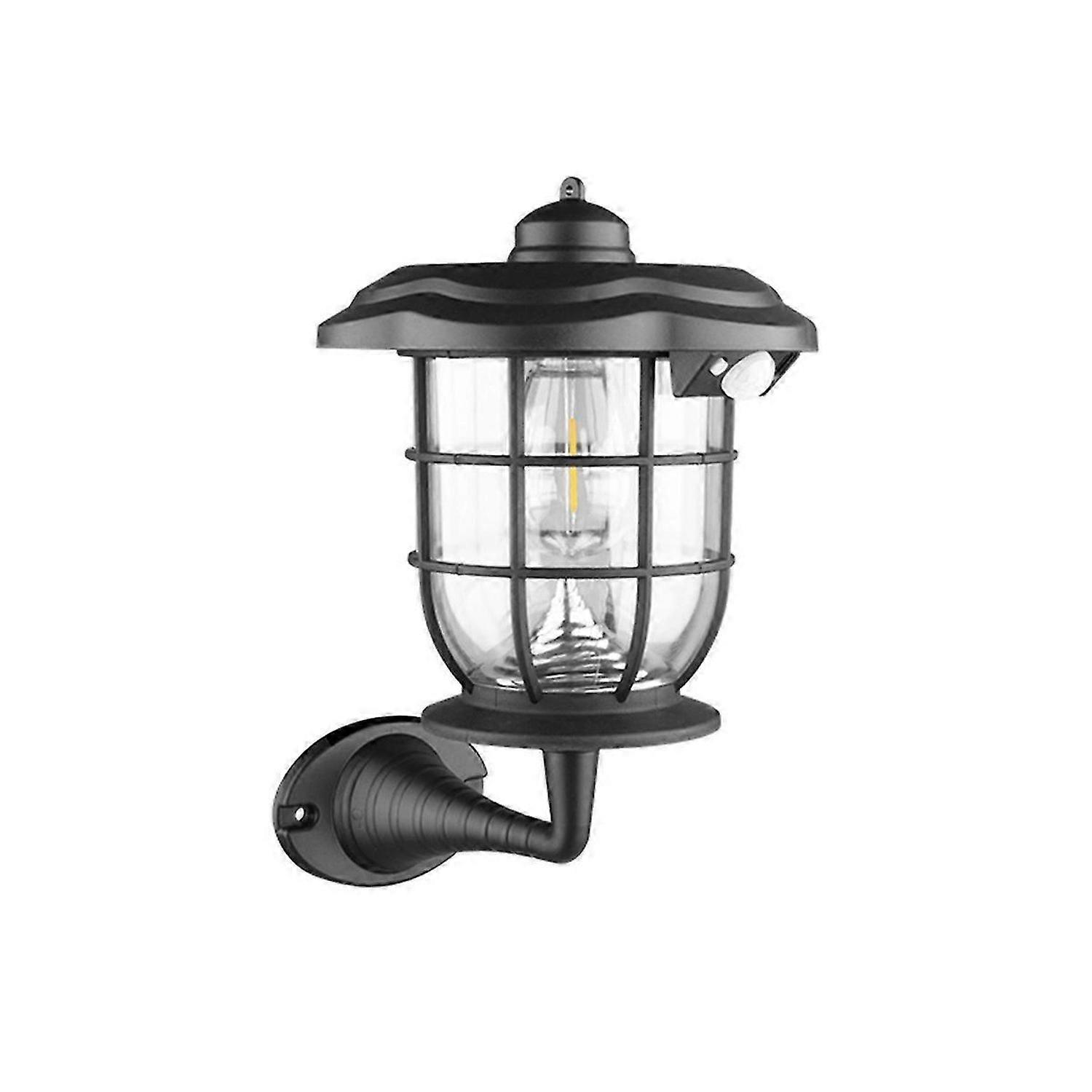 Solar Sensor Wall Mounted Lights Waterproof Garden Landscape Lights