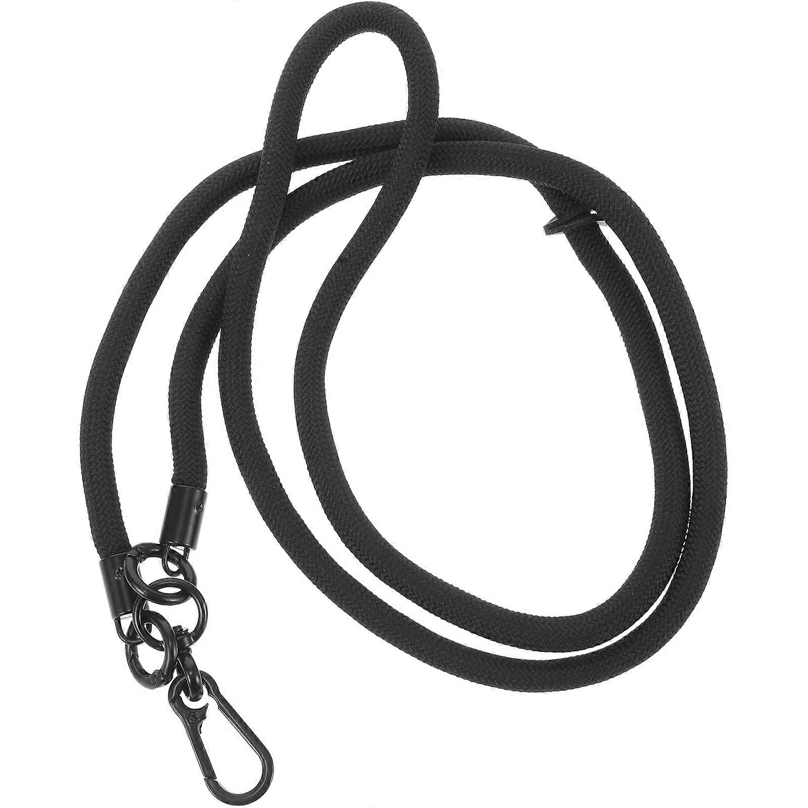 Camera Neck Strap Black for Pet Use Nonskid Shoulder Strap Portable Use