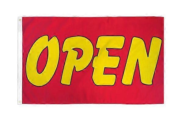 Open (Red Yellow) flag poly Type A 503