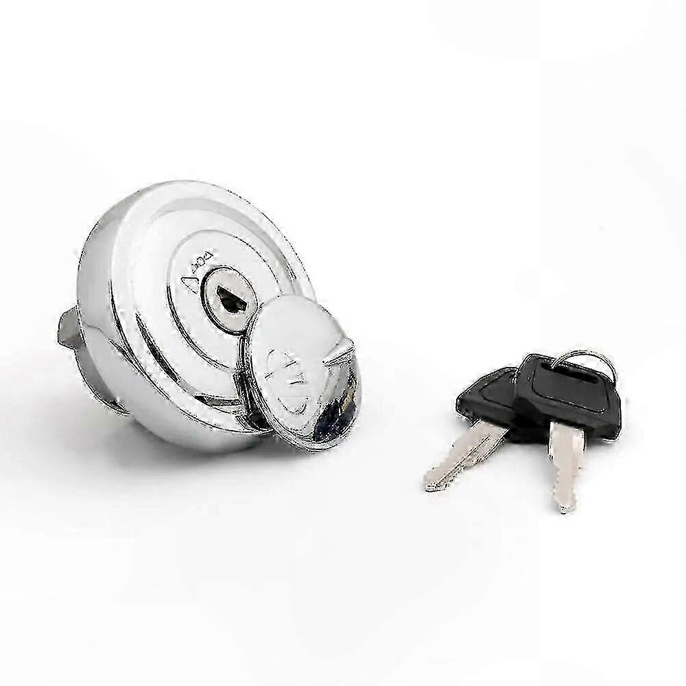 Motorcycle Gas Tank Cap with Keys for VStar XVS650