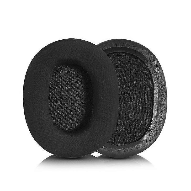 2pcs Earpads For ATH-SR30BT Black Ice Silk Cloth
