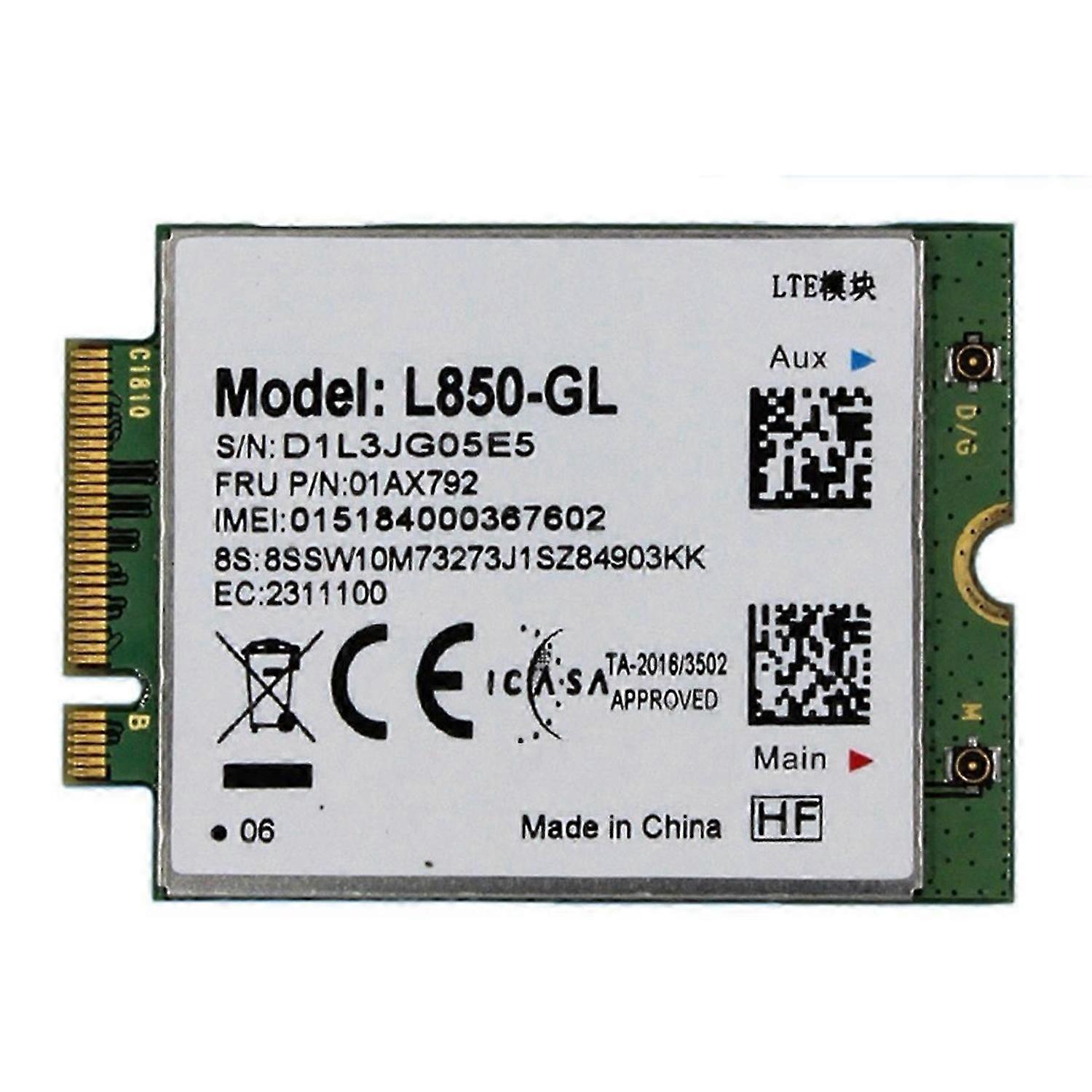 L850-GL 01AX792 M.2 Card 4G LTE Module for Lenovo ThinkPad X1 Carbon