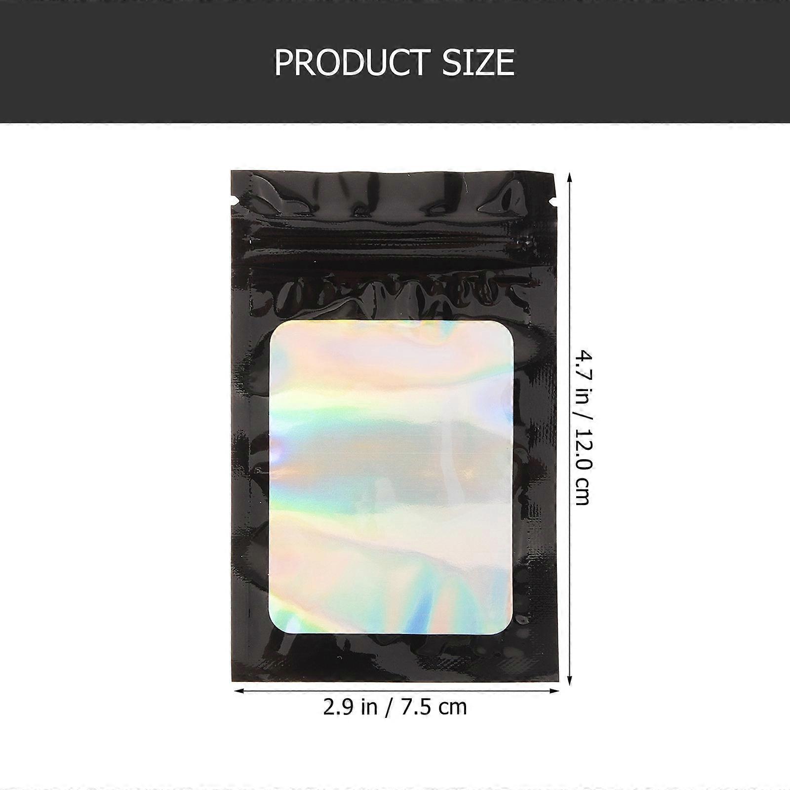 Small Business Bag Bags for Dust Prevention 100Pcs Black