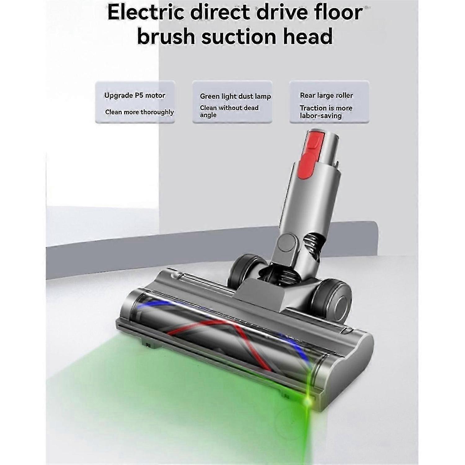 For V7 V8 V10 V11 V15 Vacuum Attachment for Hardwood Floor Carpet V Shape Bristle Roller Brush with