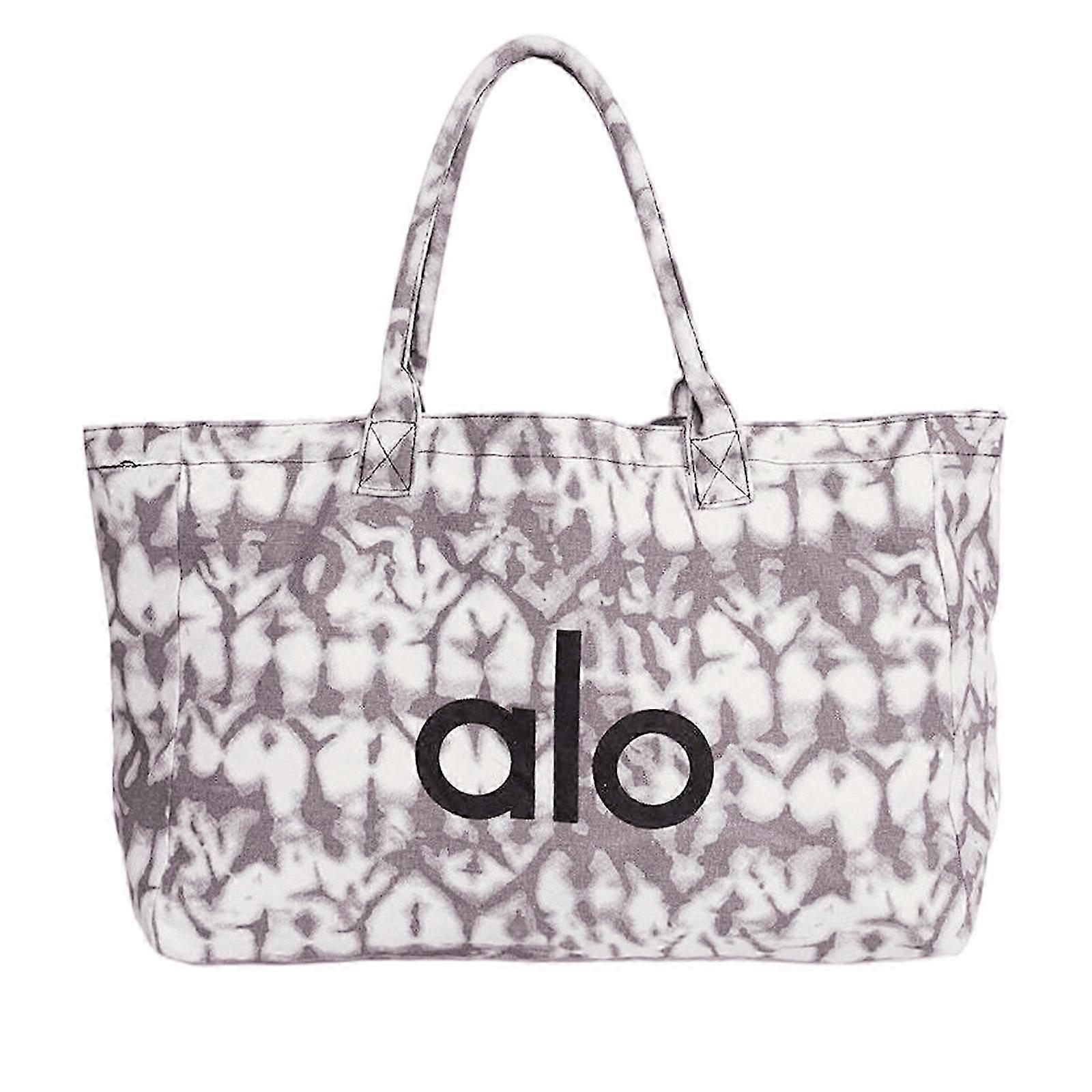 حقيبة رياضية رياضية ذات سعة كبيرة قابلة لإعادة الاستخدام حقيبة تسوق رياضية تمرين رياضي حقيبة يد رياضية لياقة بدنية قماش حقيبة تخزين