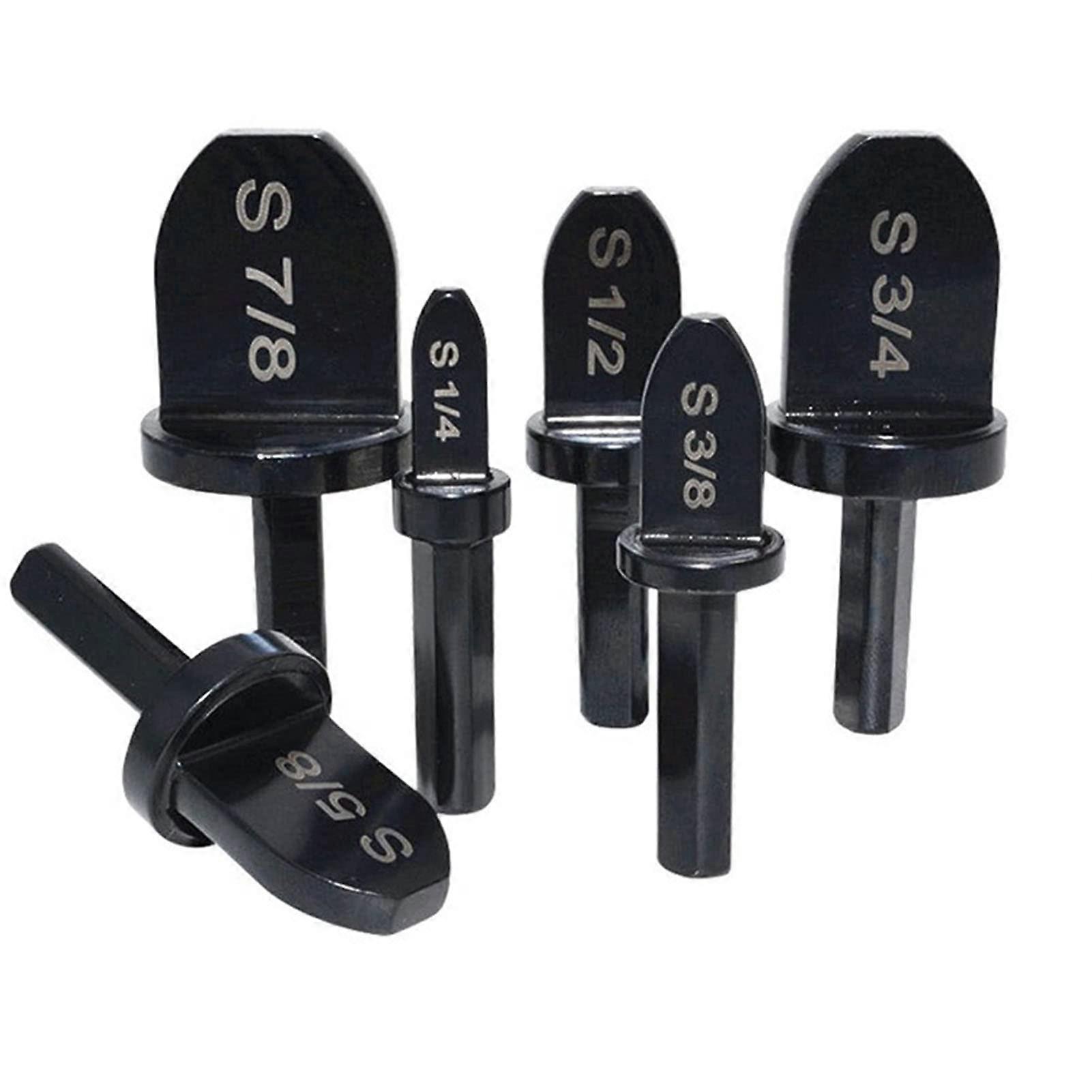 Pipe Expander Set 6 Piece Copper Tube Expander Set With Nut Driver Swaging Tools For Air Conditioner Copper Pipe