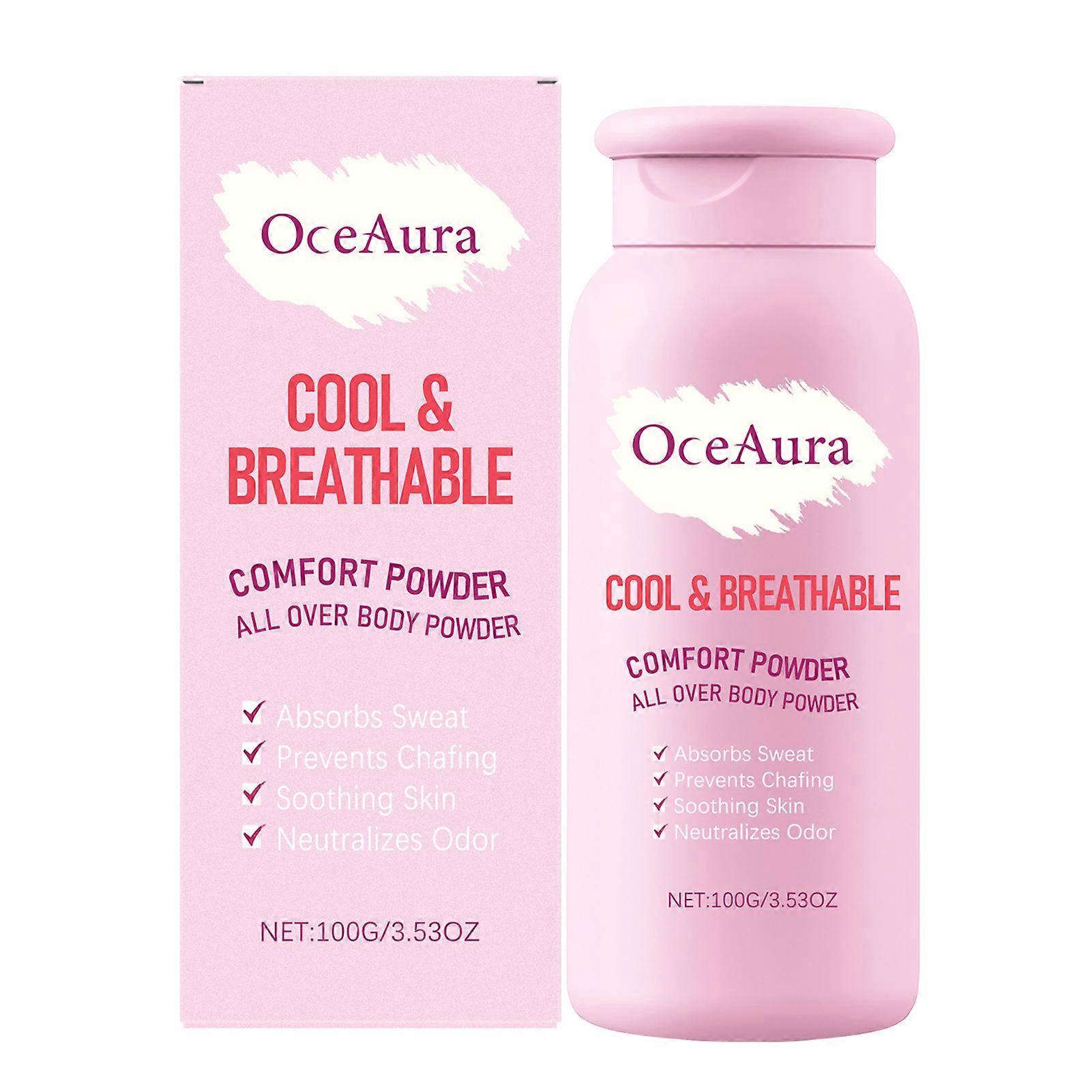 Natural Talc-Free Body Powder Sensitive Skin Soothes Skin Reduces Irritation Travel essential