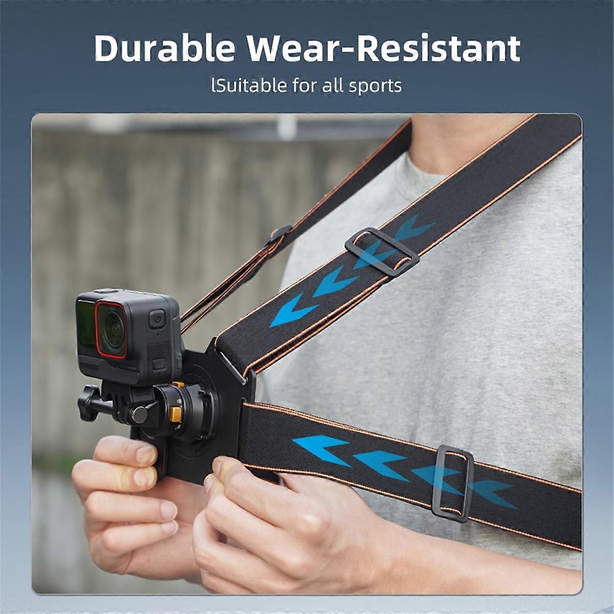 Chest Strap Mount for Action Camera Harness Support Holder