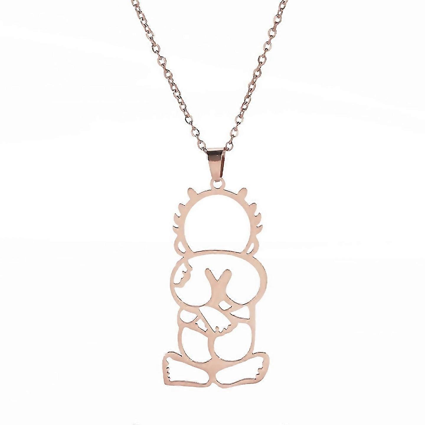 For Rose Palestine Boys Back Necklace Pendant Gold