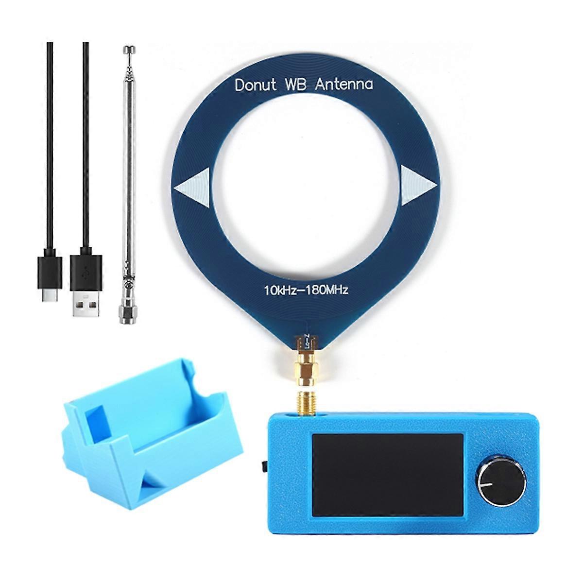 SI4732 Mini Radio 10khz-180 Mhz HF SW MW VHF Radio FM/AM/LSB/USB Shortwave Radio 1.9inch Screen Mini