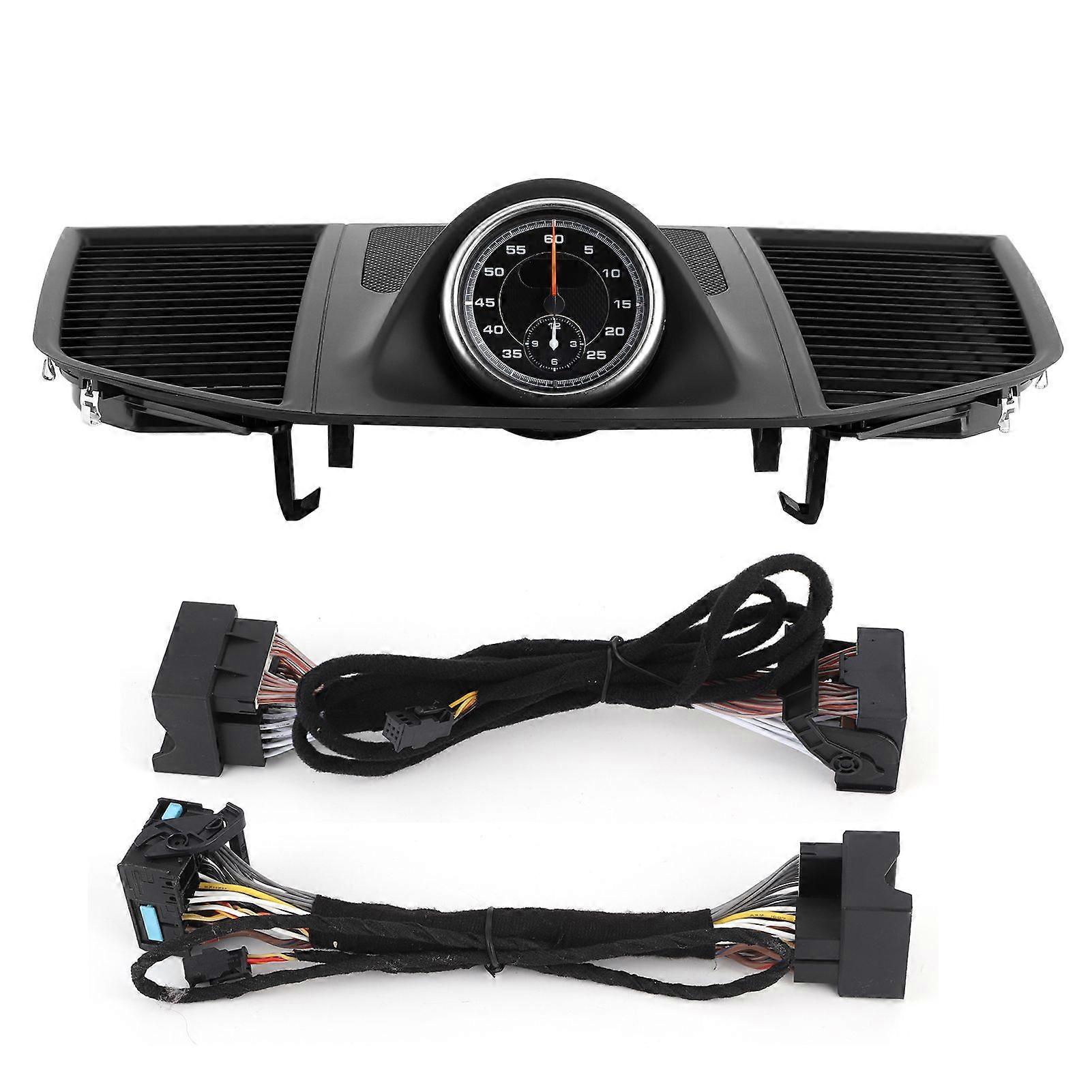 Professional Dash Clock Instrument Panel Upper Cover Chrono for Porsche MACAN 20142016