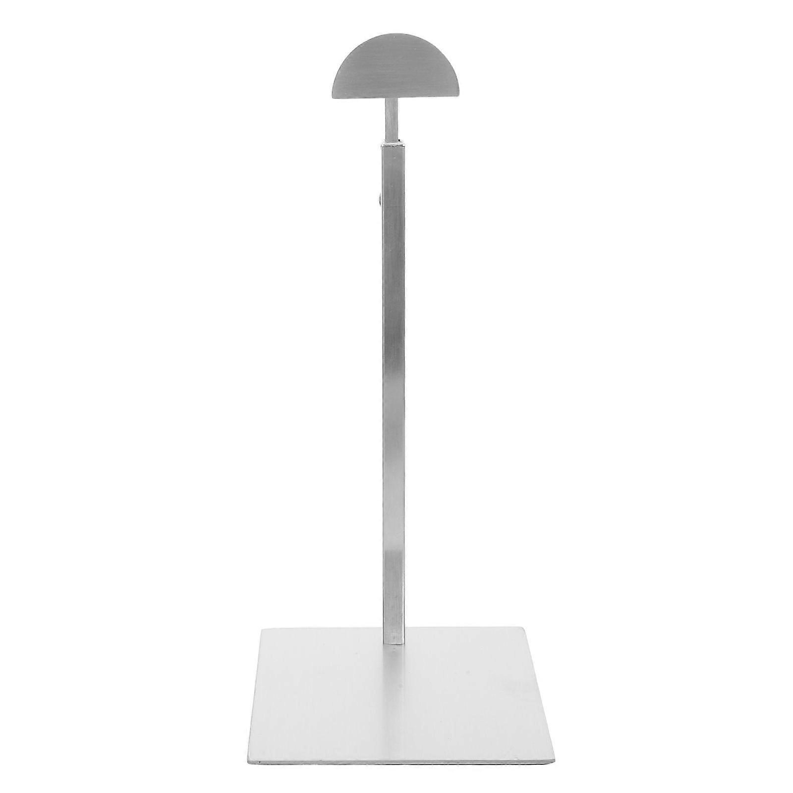 1 Set Handbag Display Stand Adjustable Height Purse Display Stand Stainless Steel Jewelry Organizer Hanging Hook Racks with Wrench for Store Counter