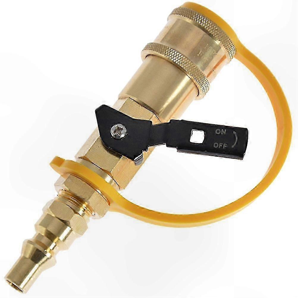 1/4" Quick Connect Propane Hose Adapter for RV and Grill Applications