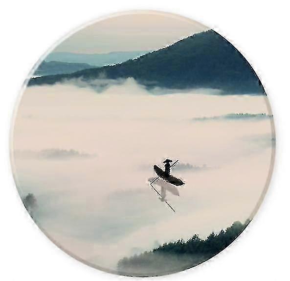 Lucky Cat Diatomaceous Earth Coasters for UK Use - Heat Insulating and Moisture Absorbent for Table Protection