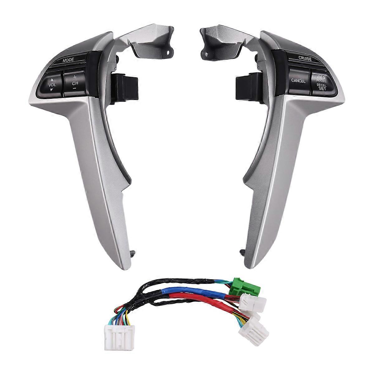 Steering Wheel Buttons Cruise Control Switch+Wire+Frame for Accord 2009 - 2013