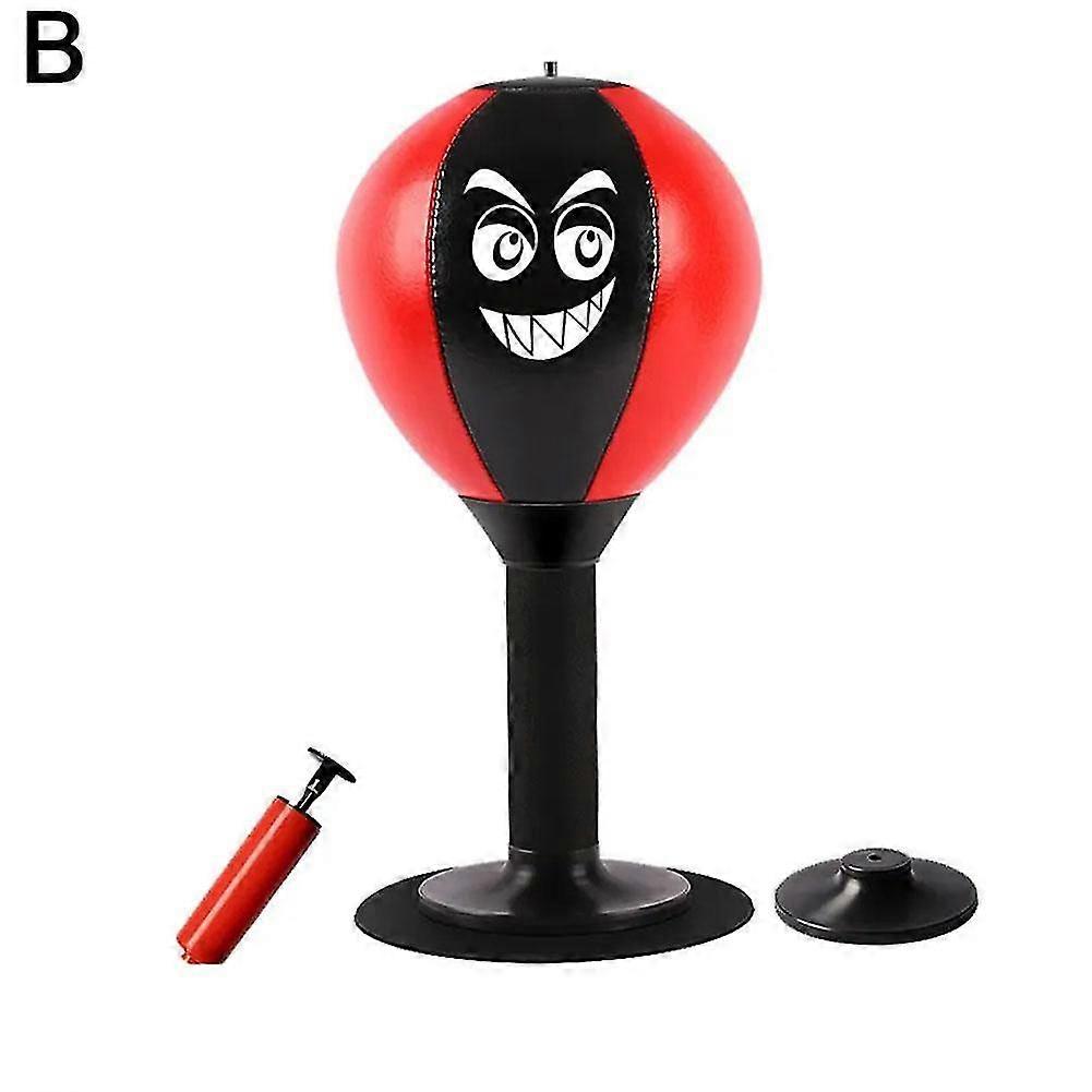 اللكم حقيبة سطح المكتب اللكم حقيبة الإجهاد باستر مع كأس شفط