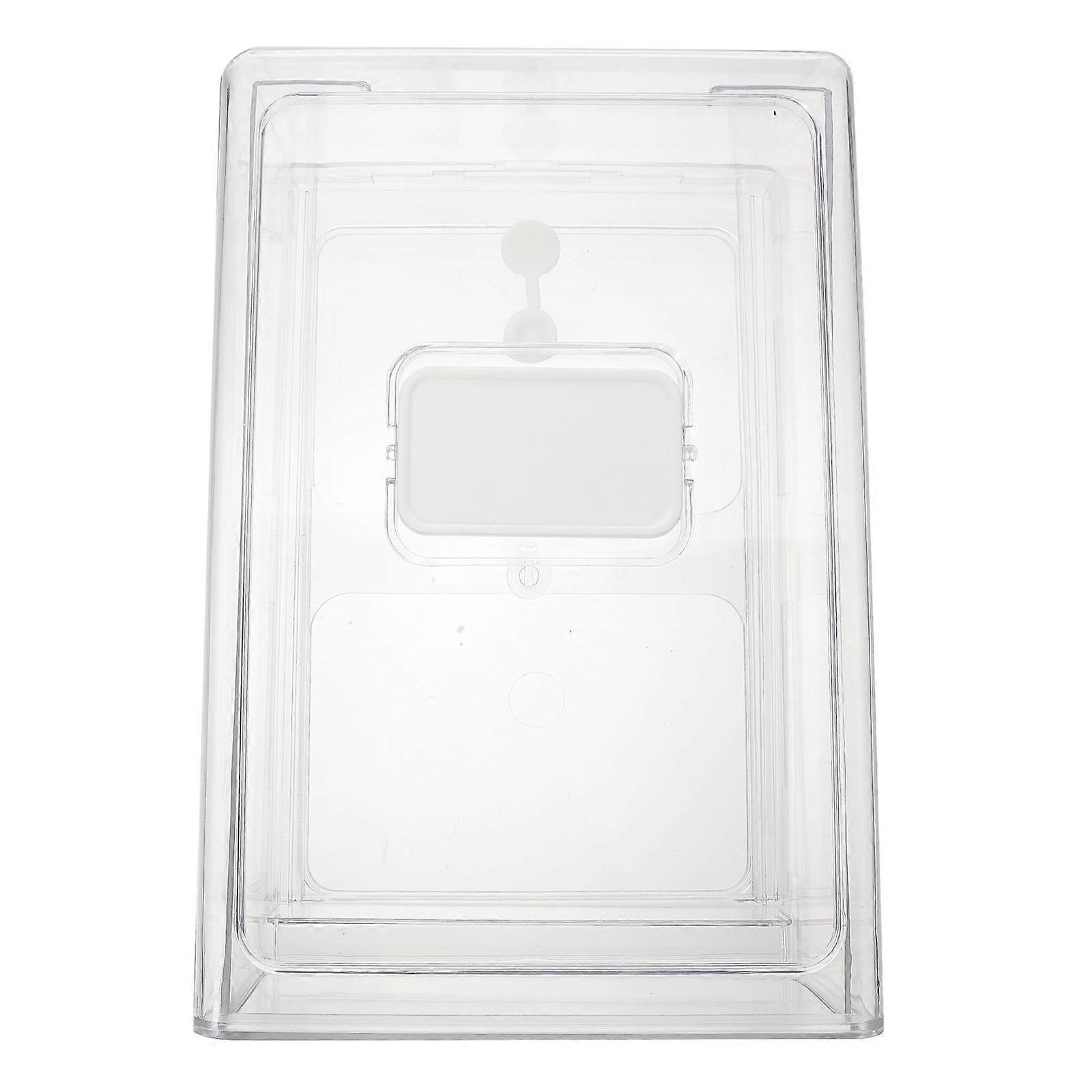 Stackable Fridge Bin Organizer 3Pcs Item Organization Solution For Household Users 11.79X7.86X4.32inch Size