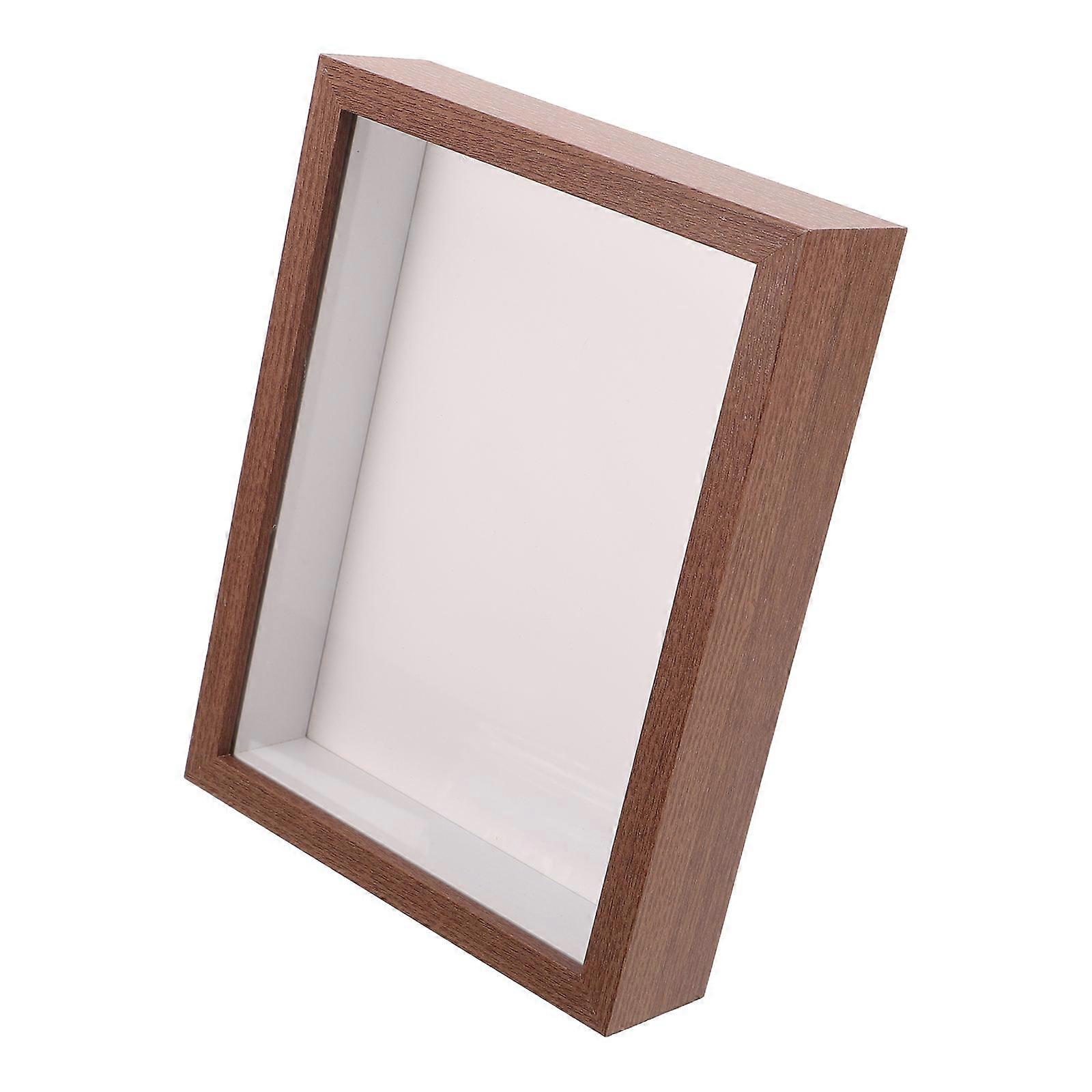 Butterfly Display Wooden Picture Frame for Decoration 4Pcs DIY Specimen Frames