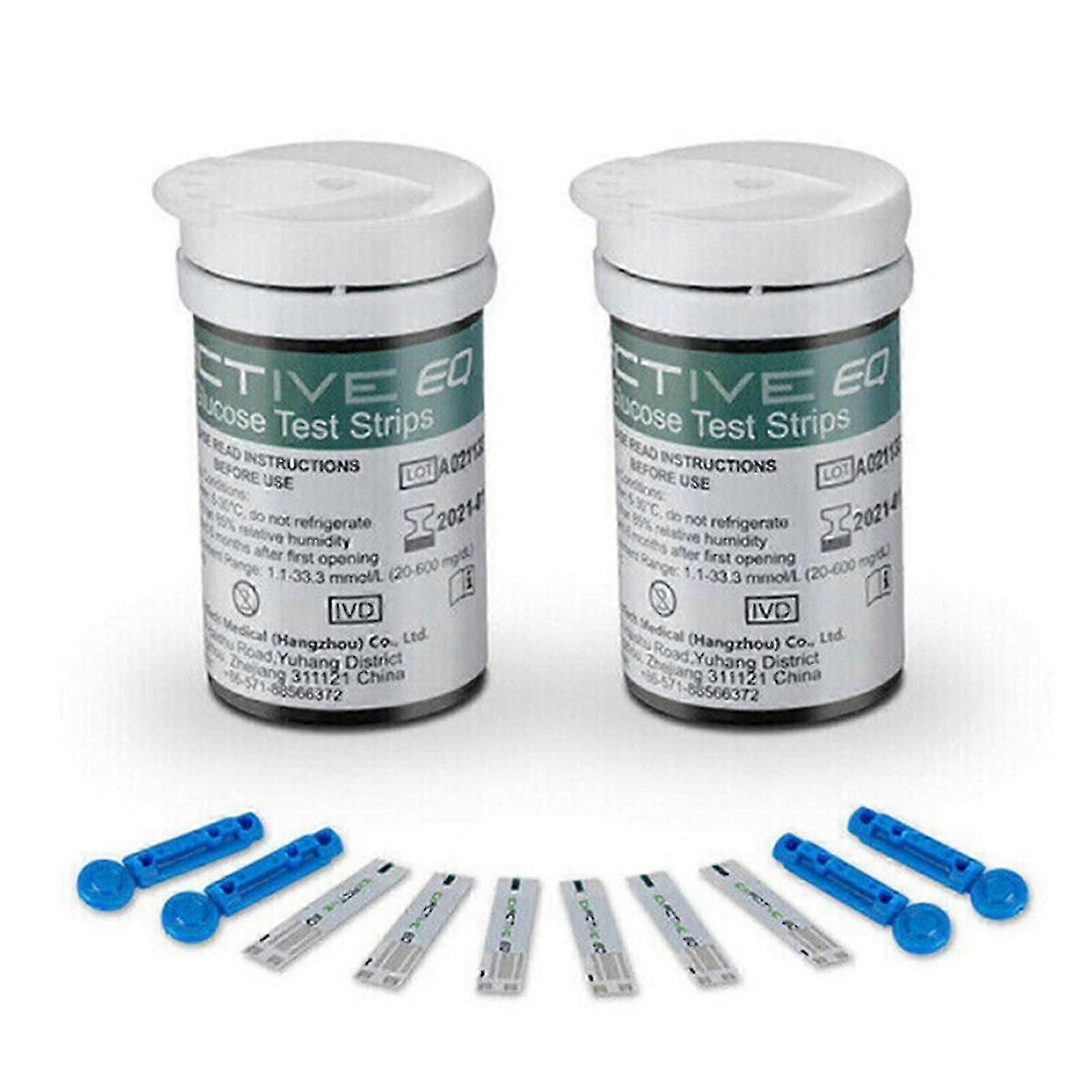 smart glucometer with strips for accurate blood sugar testing