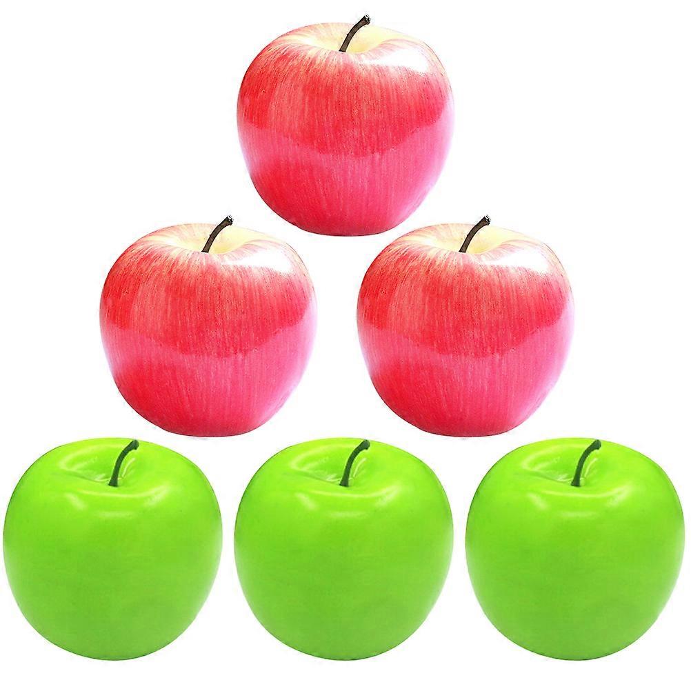 Fake Ornament for Decor 30Pcs Foam Made Artificial Fruit Models