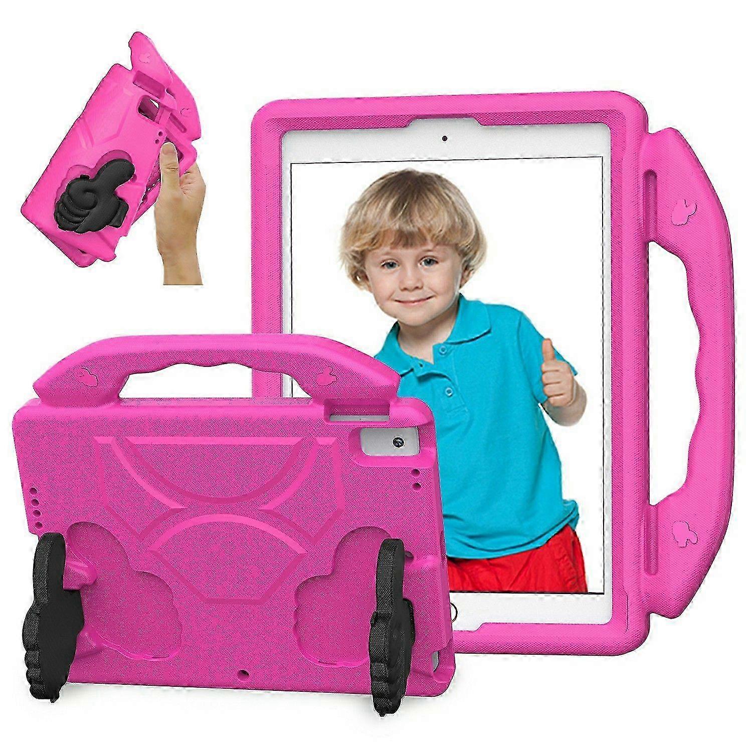 q0s Ultra-Soft EVA Case For iPad 10.2 (2021) (2020) (2019) Air 10.5 d2m inch (2019) Thumb Kickstand