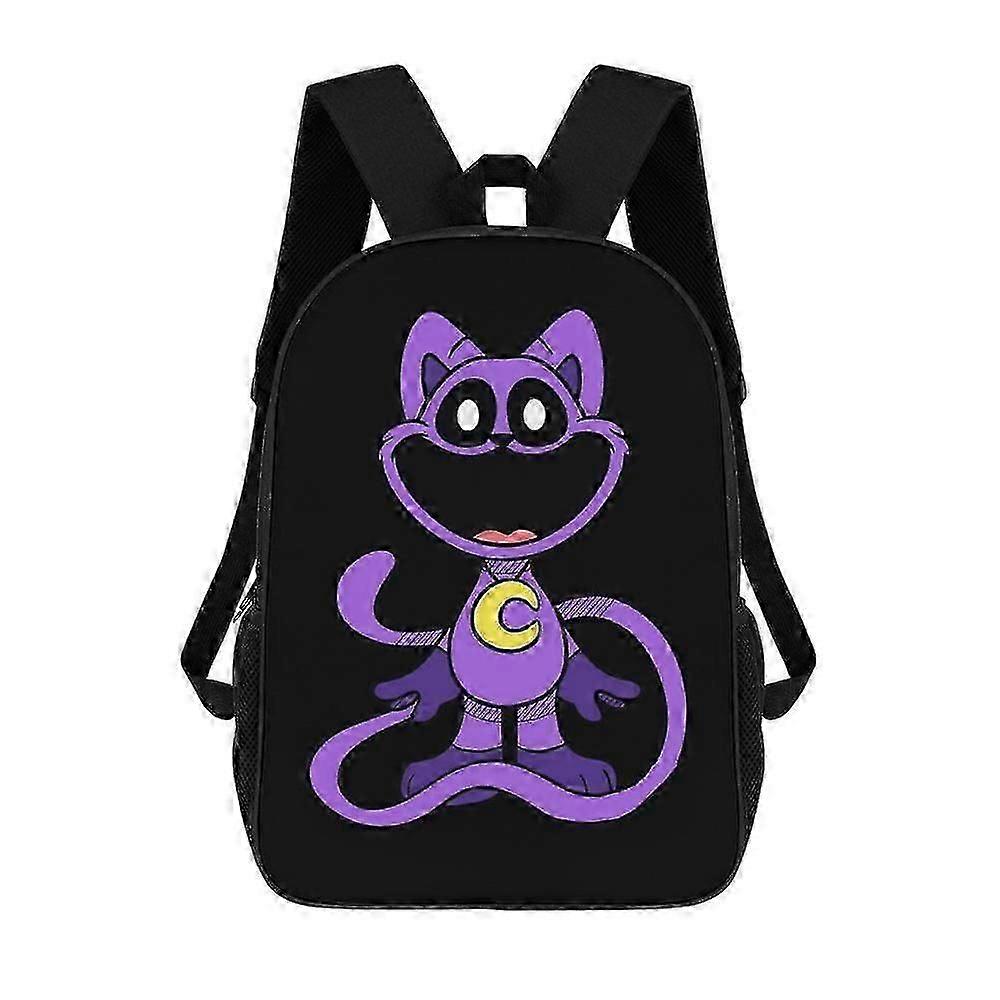 Sac à dos Smiling Critters Catnap pour filles et garçons, articles Smiling Critters Catnap, sacs à dos de 17 pouces, fournitures scolaires...
