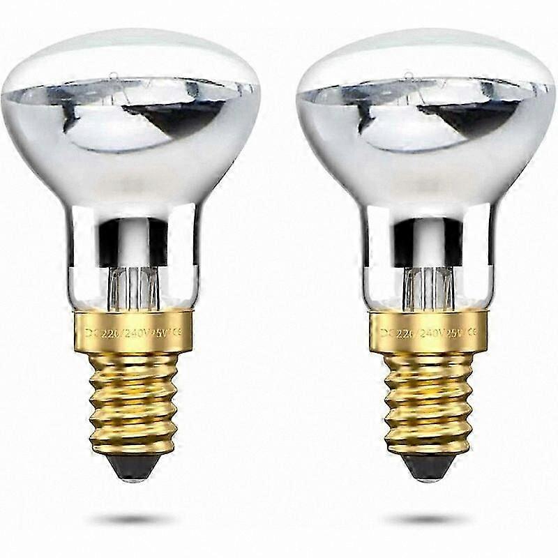 Warm White 2800K R39 E14 Dimmable Reflector Bulbs, 40W Lava Lamp Replacement, 2-Pack