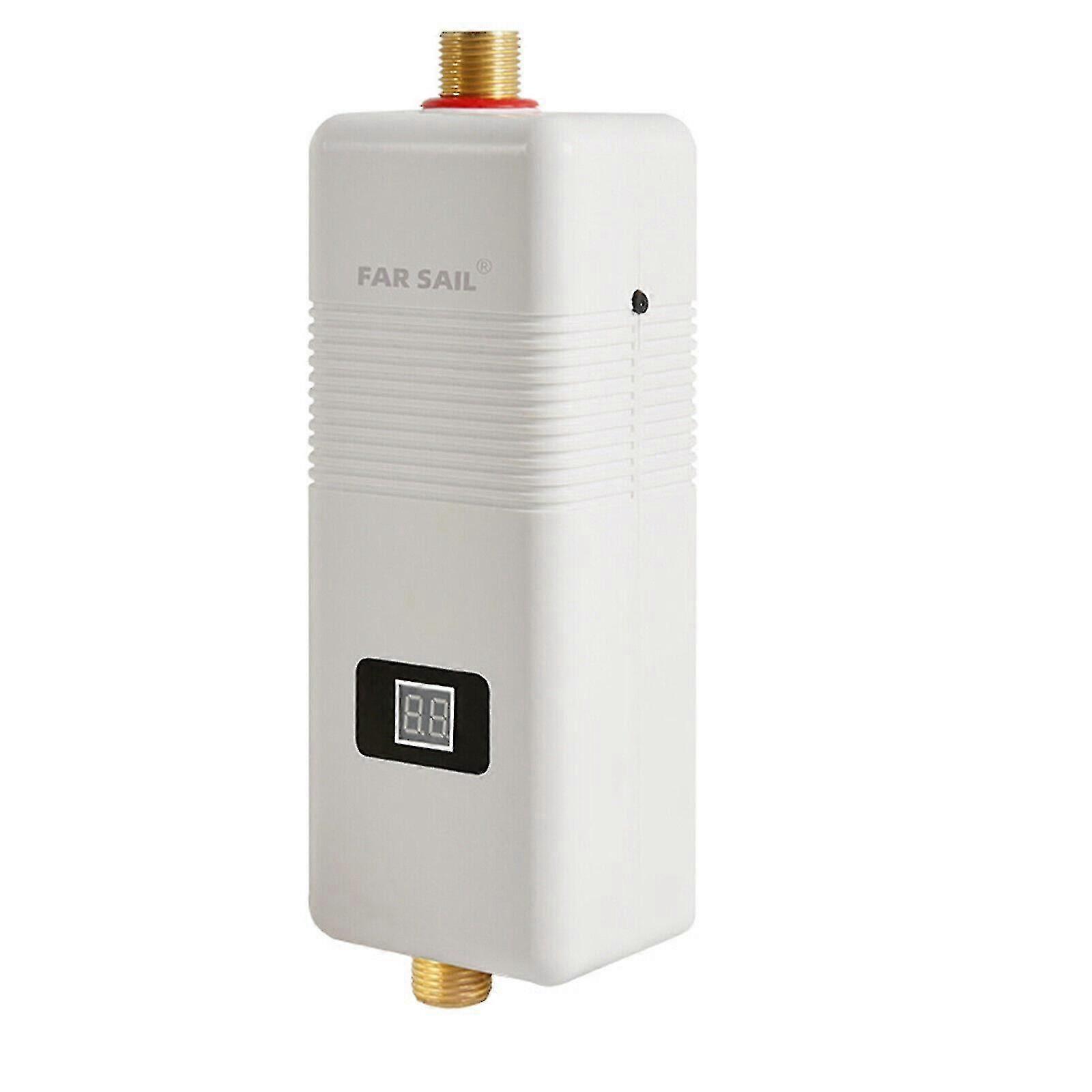 Système d'eau chaude instantanée électrique Chauffe-eau sans réservoir Robinet d'évier