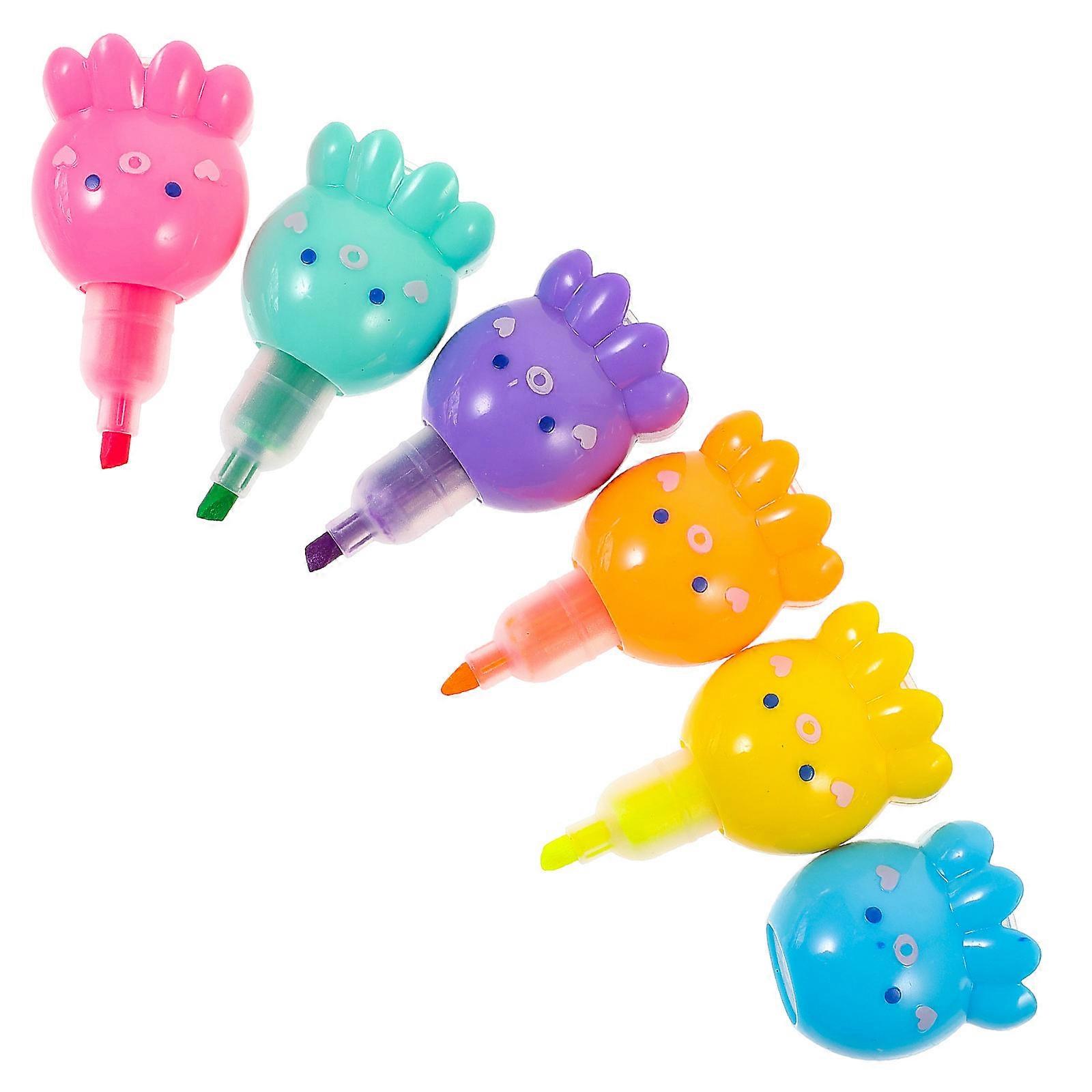 Notes Underlining Pen Splicing Octopus Highlighter Fluorescent Pen 1Set