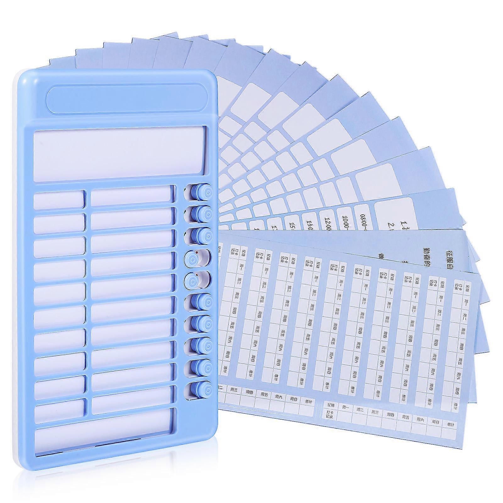 Planning Board Chore Chart for Visual Schedule 5Pcs Hanging Boards