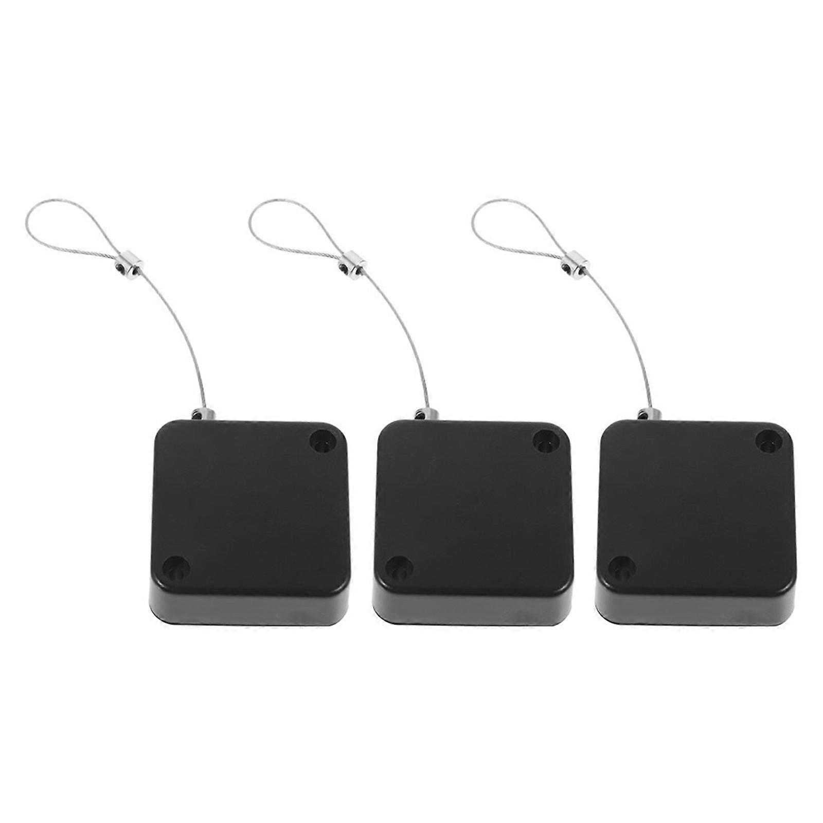 Steel Wire Holder Retractable Cable Lock for Home with 9Pcs Security Locks