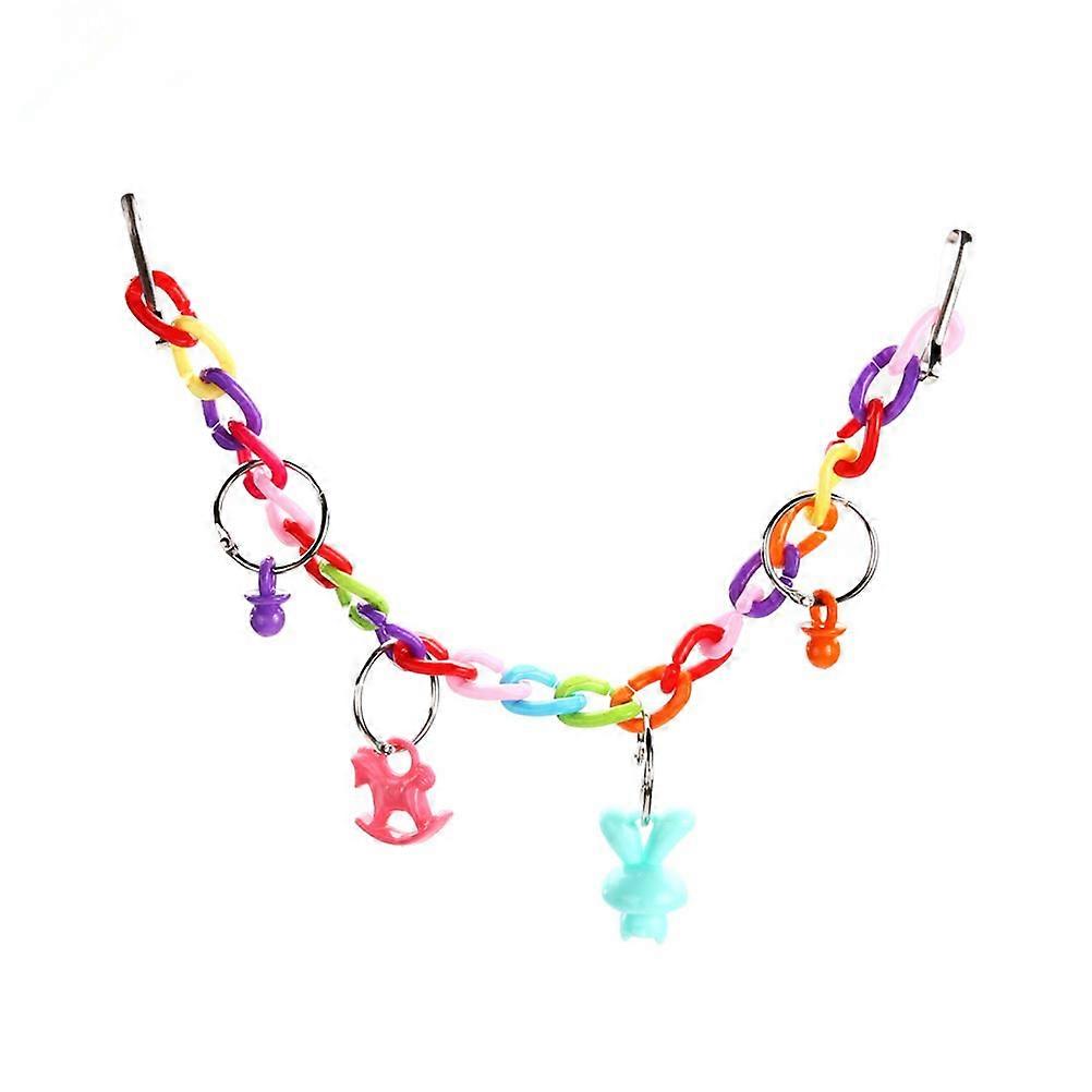 Parrot Toys African Grey Chew Bites Swing Chain Toys 2Pcs