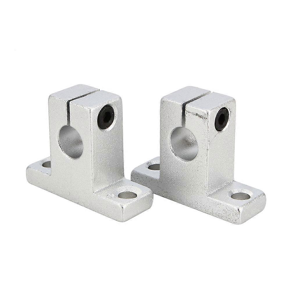 2pc SK10 Linear Rail Shaft Support Bracket Vertical Optical Axis Holder